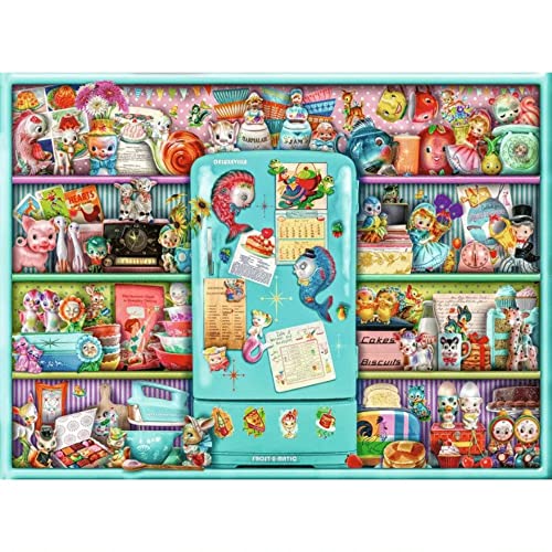 Ravensburger 16575 Kitschy Kitchen Puzzle für Erwachsene und Kinder, ab 10 Jahren, 500 Teile von Ravensburger