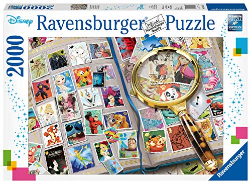 Ravensburger Puzzle 16706 - Meine liebsten Briefmarken - 2000 Teile Puzzle für Erwachsene und Kinder ab 14 Jahren, Disney Puzzle mit Mickey Maus & Co von RAVENSBURGER PUZZLE