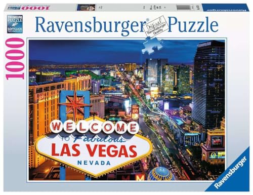 Ravensburger Puzzle 16723 - Las Vegas - 1000 Teile Puzzle für Erwachsene und Kinder ab 14 Jahren von Ravensburger