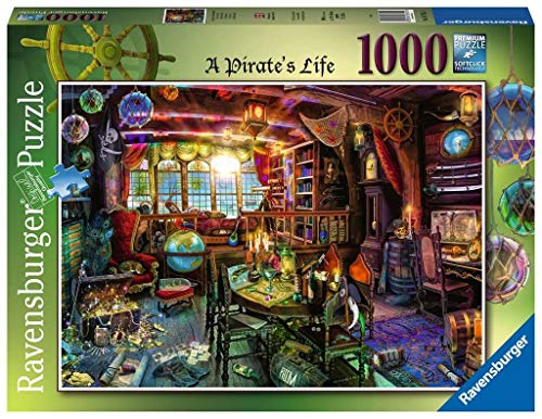 Ravensburger Puzzle 2D 1000 elementów: Pirackie życie, Stary Design von Ravensburger