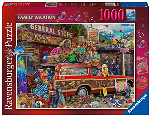 Ravensburger Aimee Stewart Familienurlaub-Puzzle für Erwachsene und Kinder, ab 12 Jahren, 1000 Teile von Ravensburger