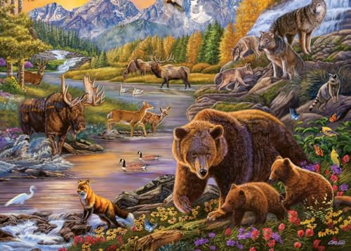 Ravensburger Puzzle Wildernis - Puzzle - 500 Teile extra groß von Ravensburger
