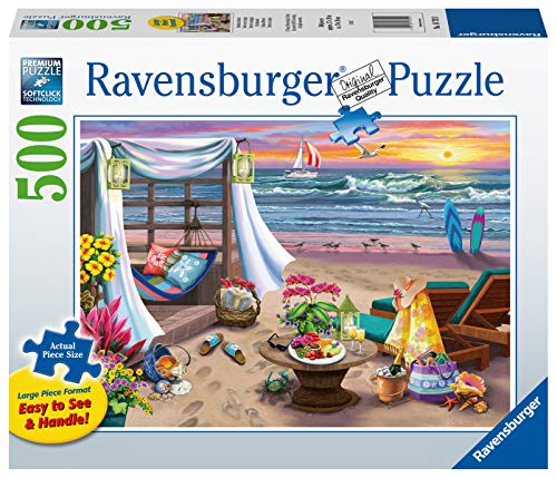 Erwachsenenpuzzle 500 Large Format Teile - Cabana Retreat 500pLF von Ravensburger