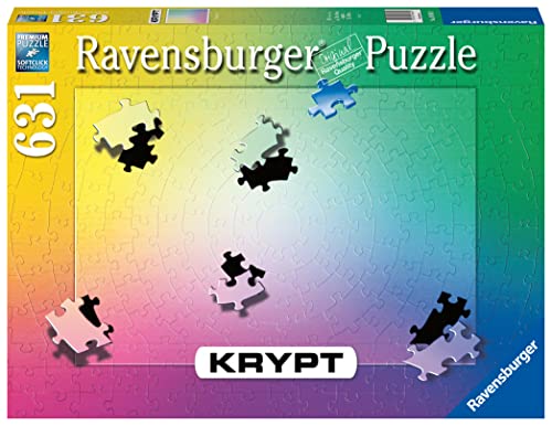Ravensburger Puzzle 16885 - Krypt Puzzle Gradient - Schweres Puzzle für Erwachsene und Kinder ab 14 Jahren, mit 631 Teilen Ravensburger Puzzle 16885 - Krypt Puzzle Gradient - Schweres Puzzle für Erwachsene und Kinder ab 14 Jahren, mit 631 Teilen von Ravensburger