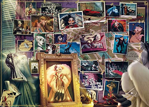 Ravensburger Puzzle 2D 1000 elementów: Villainous. Cruella de Mon, Stary Design Ravensburger Puzzle 2D 1000 elementów: Villainous. Cruella de Mon, Stary Design von Ravensburger
