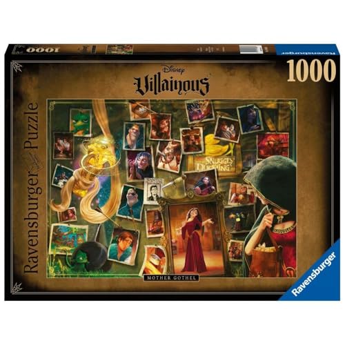 Ravensburger Puzzle 2D 1000 elementów: Villainous. Matka Gertruda, Stary Design von Ravensburger