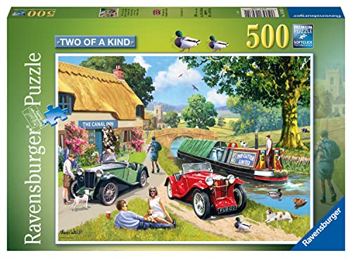 Ravensburger Two of a Kind 500 Piece Jigsaw Puzzles for Adults & Kids Age 10 Years Up - Nostalgic Puzzle von Ravensburger