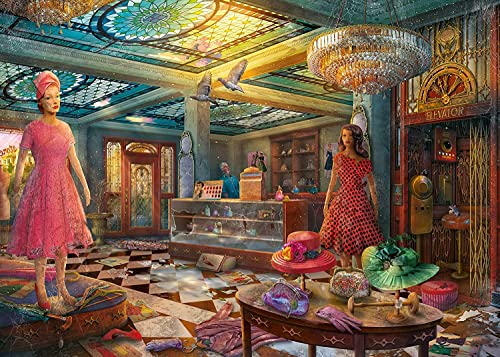 Ravensburger 16972 Vögel Deserted Department Store Puzzle mit 1000 Teilen, für Erwachsene und Kinder, ab 12 Jahren, Mehrfarbig, 70 x 50 x 0,2 cm von Ravensburger