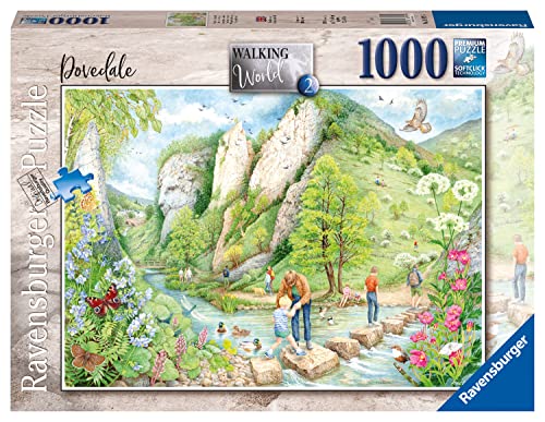 Ravensburger 16979 Dovedale, Walking World No. 2 1000 Teile Puzzle für Erwachsene und Kinder ab 12 Jahren, Mehrfarbig, 69,9 x 49,7 x 0,2 cm Ravensburger 16979 Dovedale, Walking World No. 2 1000 Teile Puzzle für Erwachsene und Kinder ab 12 Jahren, Mehrfarbig, 69,9 x 49,7 x 0,2 cm von Ravensburger