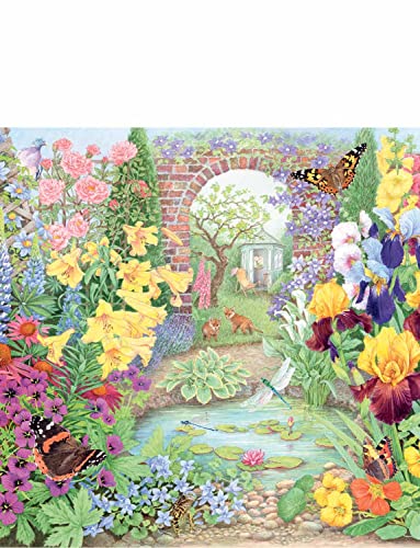 Ravensburger 17139 Happy Days Glorious Gardens 4 x 500 Teile Puzzle für Erwachsene & Kinder ab 10 Jahren, Mehrfarbig von Ravensburger