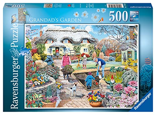 Ravensburger Grandad’s Garden 500 Piece Jigsaw Puzzle for Adults & Kids Age 10 Years Up von Ravensburger