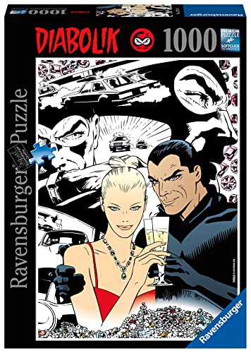 Ravensburger, Diabolik 1000 illustrierte Teile, Puzzle für Erwachsene, Mehrfarbig, 17177 Ravensburger, Diabolik 1000 illustrierte Teile, Puzzle für Erwachsene, Mehrfarbig, 17177 von Ravensburger