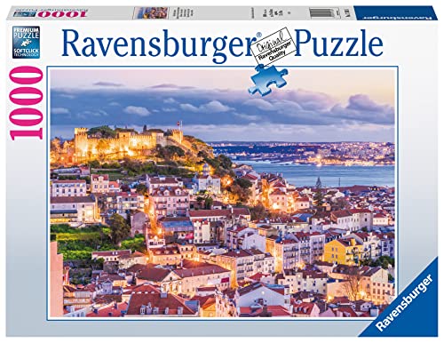 Ravensburger 17183 Tiere Lissabon & Sao Jorge Castle 1000 Teile Puzzle für Erwachsene und Kinder ab 12 Jahren, Mehrfarbig von Ravensburger