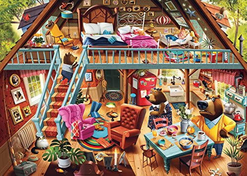 Ravensburger Puzzle 2D 1000 elementów: Porwanie Złotowłosej, Stary Design von Ravensburger
