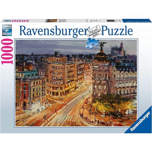 Ravensburger Puzzle 2D 1000 elementów: Madryt, Stary Design von Ravensburger