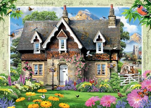 Ravensburger Puzzle: Bauernhaus, Puzzle, 1000 Teile, Puzzles für Erwachsene, Puzzle 1000 Teile, Kleber zum Einrahmen von Puzzles, Erwachsenenpuzzle, Geschenke für Erwachsene, 70 x 50 cm von Ravensburger