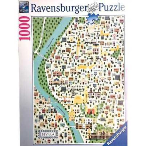 Ravensburger 17607 Puzzle 1000 Teile - illustriert 2D, bunt Ravensburger 17607 Puzzle 1000 Teile - illustriert 2D, bunt von Ravensburger