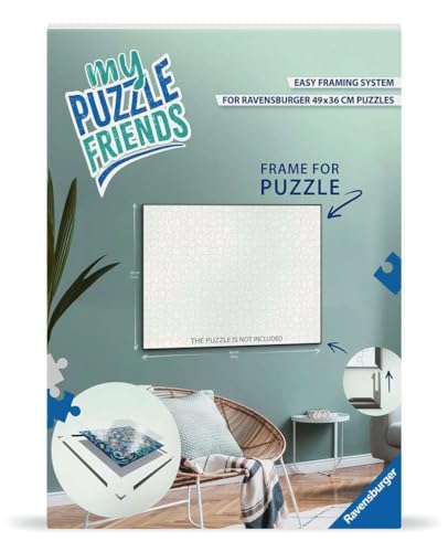 Ravensburger Puzzle Rahmen 17901 - Puzzle Rahmen 500 Teile Puzzle - Format 50 x 37 cm, schwarz Ravensburger Puzzle Rahmen 17901 - Puzzle Rahmen 500 Teile Puzzle - Format 50 x 37 cm, schwarz von Ravensburger
