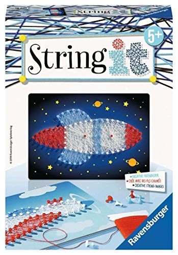 Ravensburger 18035 String it Mini Vehicle – Kreative Fadenbilder mit Flugzeug und Rakete, für Kinder ab 5 Jahren Ravensburger 18035 String it Mini Vehicle – Kreative Fadenbilder mit Flugzeug und Rakete, für Kinder ab 5 Jahren von Ravensburger