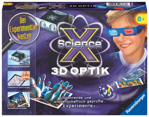 Ravensburger 18763 - ScienceX 3D Optik - Experimente von Ravensburger