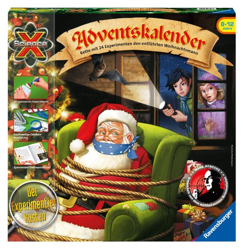Ravensburger 18896 - ScienceX Adventskalender - Meisterdetektiven auf der Spur Ravensburger 18896 - ScienceX Adventskalender - Meisterdetektiven auf der Spur von Ravensburger