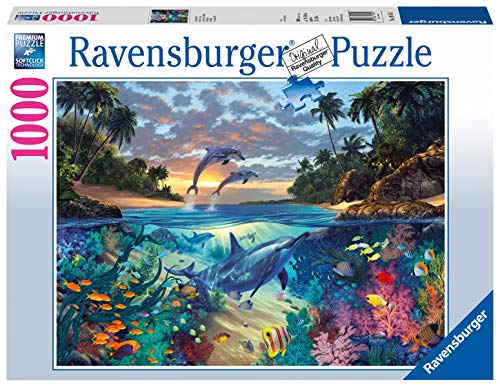 Ravensburger Puzzle 19145 - Korallenbucht - 1000 Teile Puzzle für Erwachsene und Kinder ab 14 Jahren, Puzzle mit Unterwasserwelt-Motiv von Ravensburger