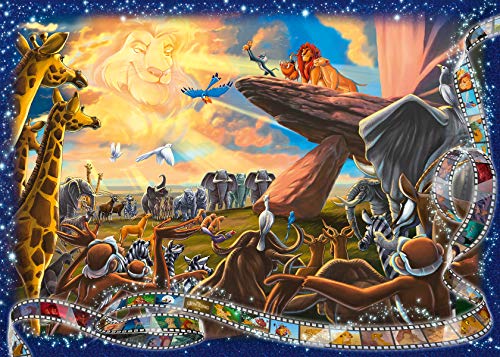 Ravensburger Puzzle 19747 Der König der Löwen 1000 Teile Disney Puzzle für Erwachsene und Kinder ab 14 Jahren von Ravensburger