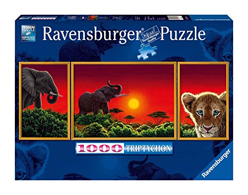 Ravensburger 19991 - Schimmel: Afrika - 1000 Teile Triptychon 1000 Teile Puzzle von Ravensburger