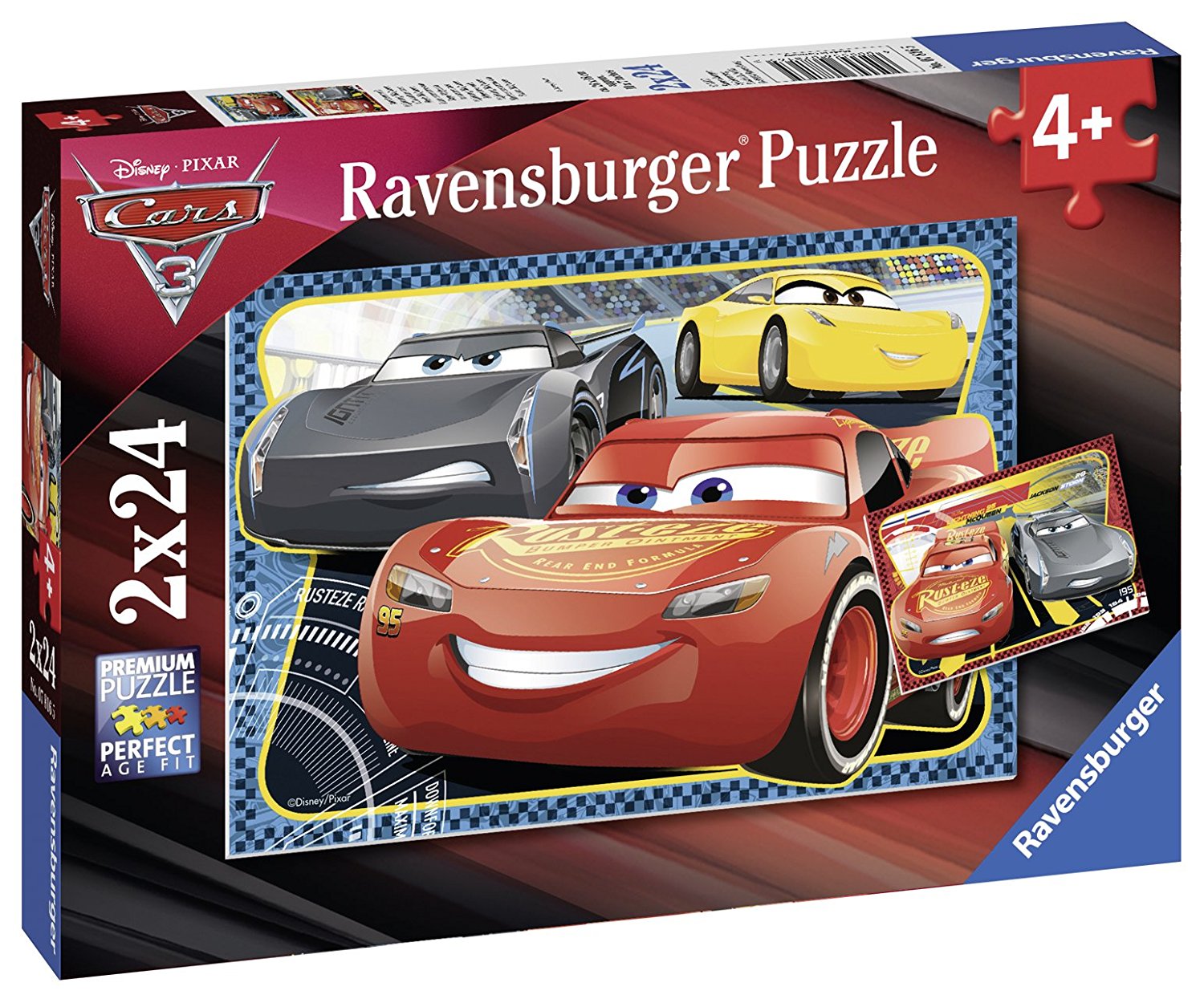 Ravensburger 2 Puzzles - Cars 3 24 Teile Puzzle Ravensburger-07816 Ravensburger 2 Puzzles - Cars 3 24 Teile Puzzle Ravensburger-07816 von Ravensburger