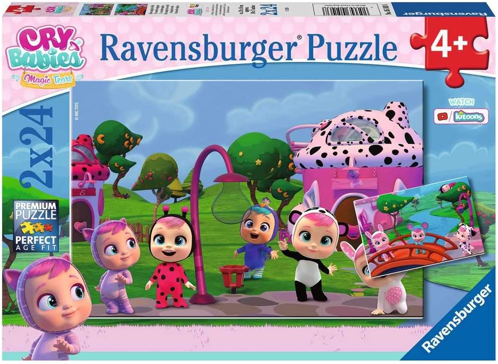 Ravensburger 2 Puzzles - Cry Babies 24 Teile Puzzle Ravensburger-05103 Ravensburger 2 Puzzles - Cry Babies 24 Teile Puzzle Ravensburger-05103 von Ravensburger