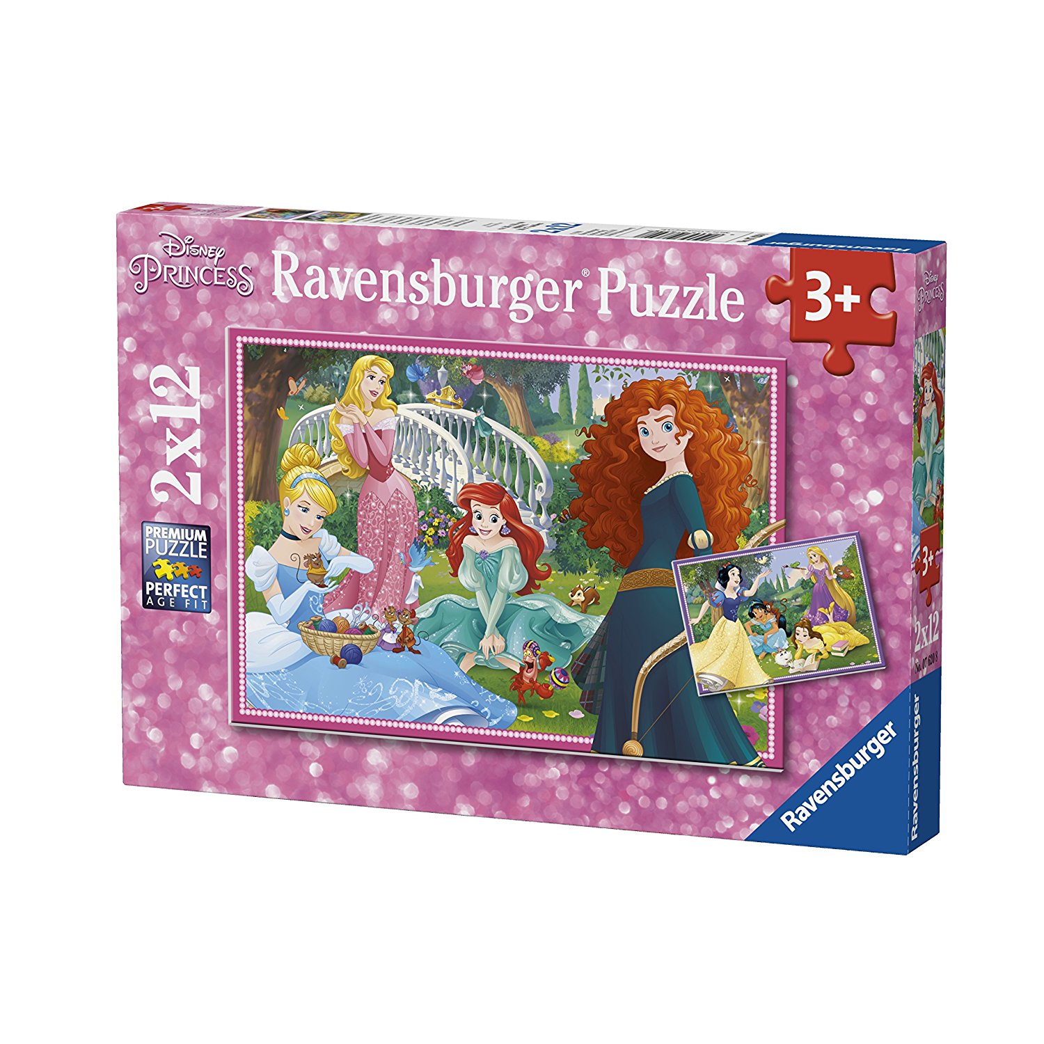 Ravensburger 2 Puzzles - Disney Princess 12 Teile Puzzle Ravensburger-07620 Ravensburger 2 Puzzles - Disney Princess 12 Teile Puzzle Ravensburger-07620 von Ravensburger