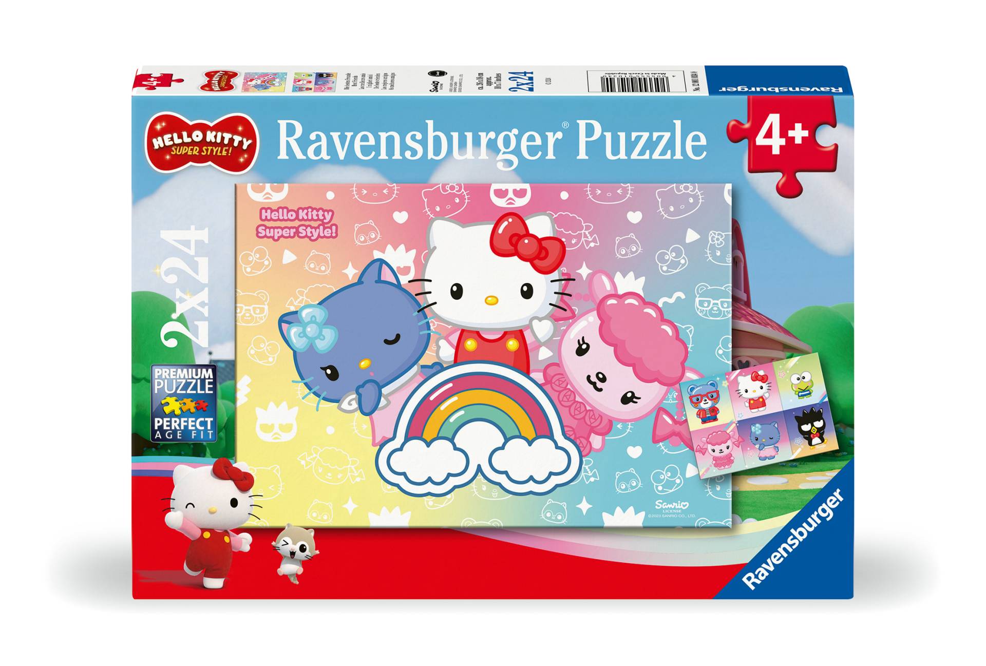 Ravensburger 2 Puzzles - Hello Kitty 24 Teile Puzzle Ravensburger-01034 Ravensburger 2 Puzzles - Hello Kitty 24 Teile Puzzle Ravensburger-01034 von Ravensburger