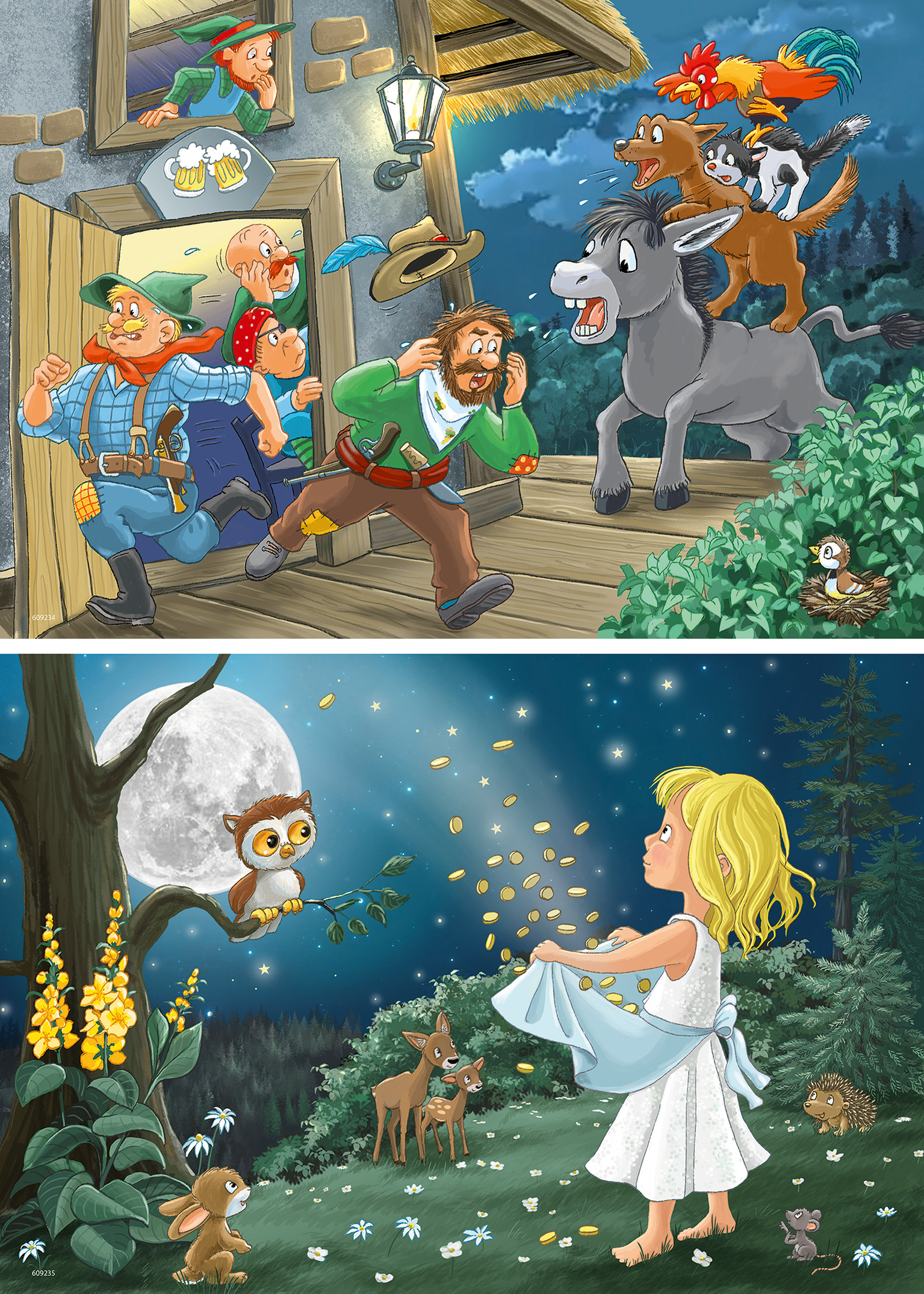 Ravensburger 2 Puzzles - Märchenstunde 24 Teile Puzzle Ravensburger-05719 Ravensburger 2 Puzzles - Märchenstunde 24 Teile Puzzle Ravensburger-05719 von Ravensburger