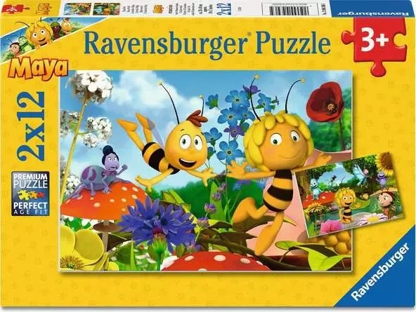 Ravensburger 2 Puzzles - Majas Welt 12 Teile Puzzle Ravensburger-04306 von Ravensburger
