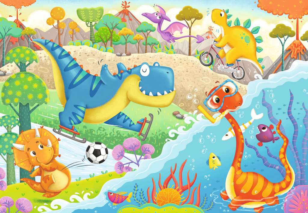 Ravensburger 2 Puzzles - My Favourite Dinos 12 Teile Puzzle Ravensburger-05246 Ravensburger 2 Puzzles - My Favourite Dinos 12 Teile Puzzle Ravensburger-05246 von Ravensburger