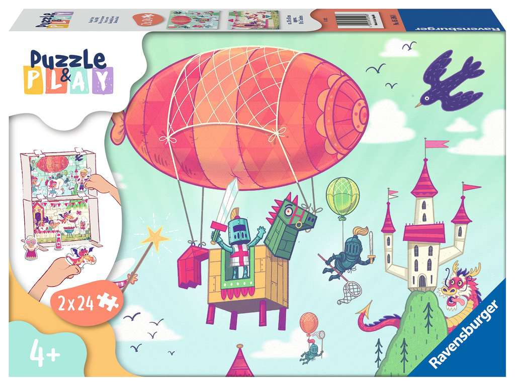 Ravensburger 2 Puzzles - Puzzle & Play - Royale Party 24 Teile Puzzle Ravensburger-05596 Ravensburger 2 Puzzles - Puzzle & Play - Royale Party 24 Teile Puzzle Ravensburger-05596 von Ravensburger