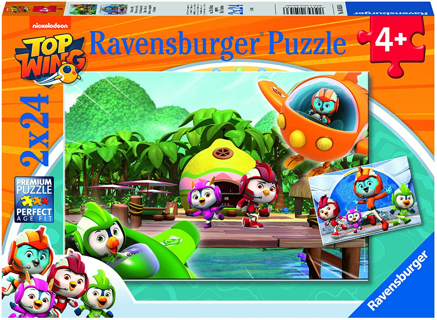 Ravensburger 2 Puzzles - Top Wing 24 Teile Puzzle Ravensburger-05053 Ravensburger 2 Puzzles - Top Wing 24 Teile Puzzle Ravensburger-05053 von Ravensburger