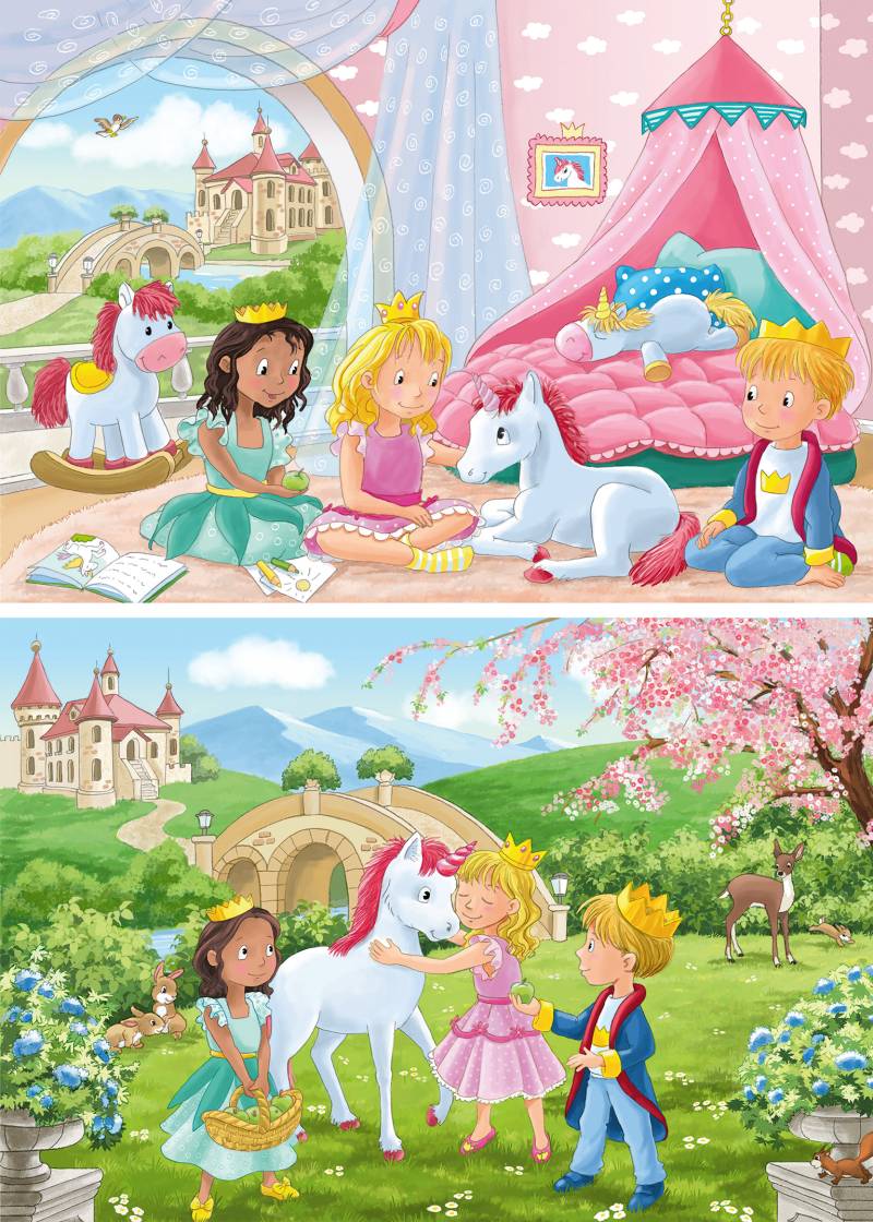 Ravensburger 2 Puzzles - Zauberhafte Freundschaft 12 Teile Puzzle Ravensburger-00858 von Ravensburger