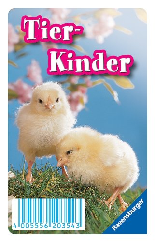 Ravensburger 20354 - Tierkinder, Tierwelt Quartette von Ravensburger