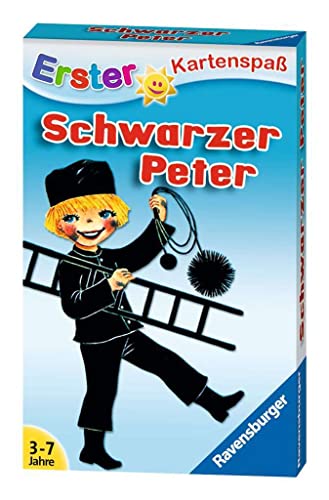 Ravensburger 20431 - Schwarzer Peter - Kaminkehrer, Kartenspiel ab 3 Jahren von Ravensburger