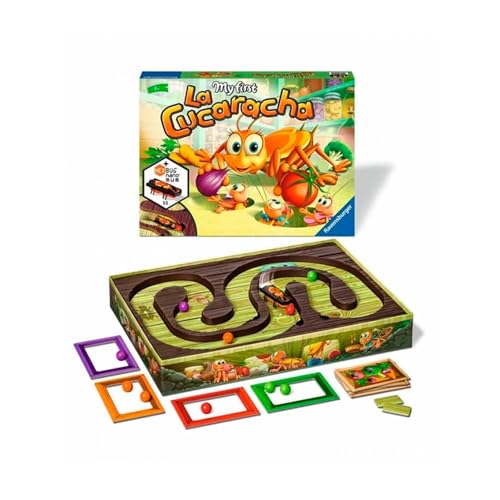 Ravensburger 20582 My First La Cucaracha Italienische Version, Kinderspiel, 2-4 Spieler, Altersempfehlung 3+ Ravensburger 20582 My First La Cucaracha Italienische Version, Kinderspiel, 2-4 Spieler, Altersempfehlung 3+ von Ravensburger