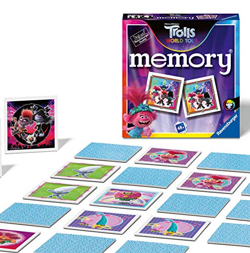 Ravensburger 20590 - Trolls 2 World Tour Mini Memory, der Spieleklassiker für alle "Trolls" Fans, Merkspiel für 2-6 Spieler ab 3 Jahren Ravensburger 20590 - Trolls 2 World Tour Mini Memory, der Spieleklassiker für alle "Trolls" Fans, Merkspiel für 2-6 Spieler ab 3 Jahren von Ravensburger