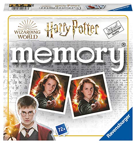 Ravensburger 20648 - Harry Potter memory, der Spieleklassiker für alle Harry Potter Fans, Merkspiel für 2-8 Spieler ab 4 Jahren von Ravensburger