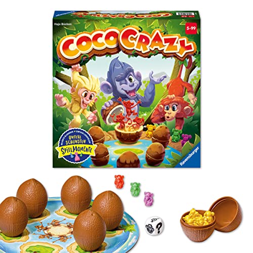 Ravensburger 20897 - Coco Crazy, Brettspiel ab 5 Jahren, Familienspiel für Kinder und Erwachsene, Merkspiel für 2-8 Spieler - Geburtstagsgeschenke Ravensburger 20897 - Coco Crazy, Brettspiel ab 5 Jahren, Familienspiel für Kinder und Erwachsene, Merkspiel für 2-8 Spieler - Geburtstagsgeschenke von Ravensburger