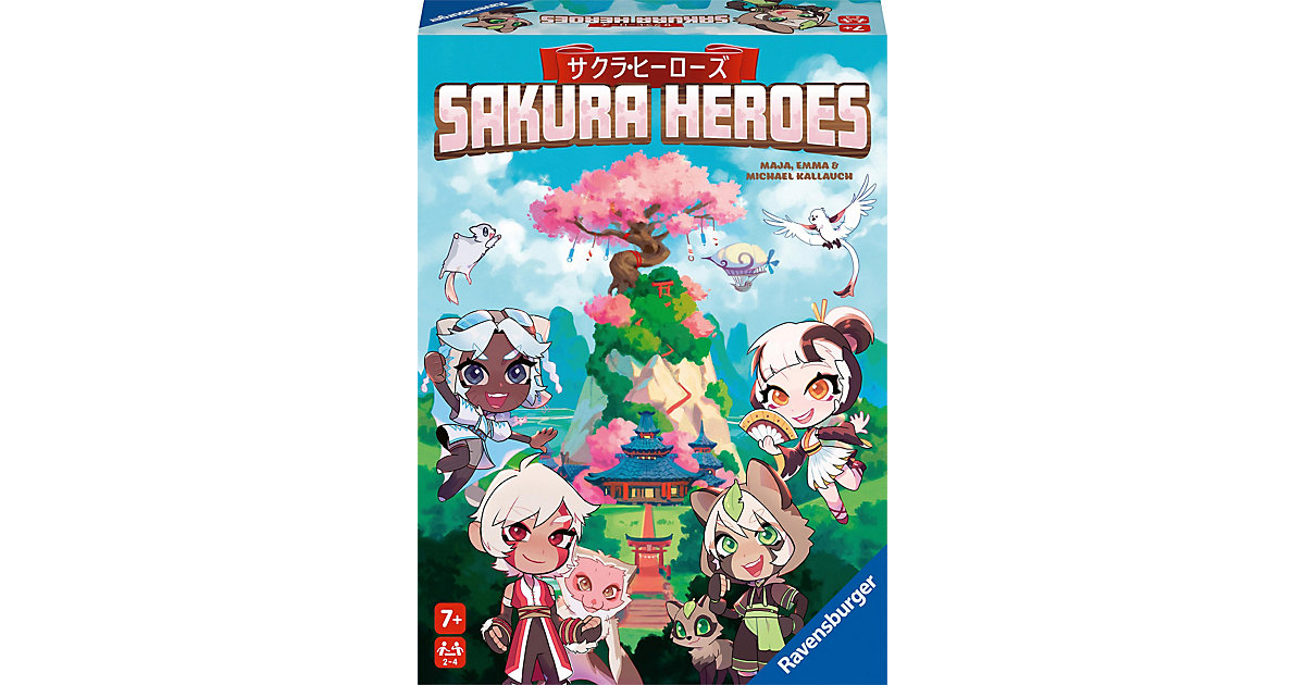 Ravensburger 20957 Sakura Heroes - Würfelspiel mit ganz viel Action 2-4 Spieler ab 7 Jahren Kinder Ravensburger 20957 Sakura Heroes - Würfelspiel mit ganz viel Action 2-4 Spieler ab 7 Jahren Kinder von Ravensburger