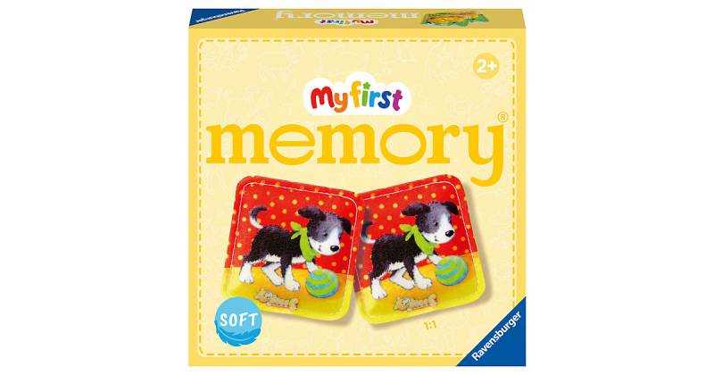 Ravensburger - 20998 - My first memory® Plüsch - Das klassische Gedächtnisspiel mit 24 Stoff-Karten und süßen Tierkindern, Spielzeug ab 2 Jahre von Ravensburger