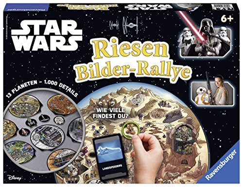 Ravensburger Spiele 21241 Star Wars Start Riesen Bilder-Rallye Brettspiel, Mehrfarbig von Ravensburger Spiele
