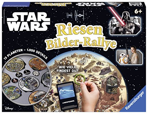 Ravensburger Spiele 21241 Star Wars Start Riesen Bilder-Rallye Brettspiel, Mehrfarbig von Ravensburger