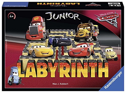 Ravensburger 21273 - Disney/Pixar Cars 3 Junior Labyrinth Kinderspiel von Ravensburger