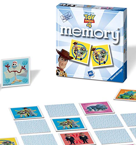 Ravensburger Disney Toy Story 4 Mini Memory Matching Picture Snap Pairs Spiel für Kinder ab 3 Jahren von Ravensburger